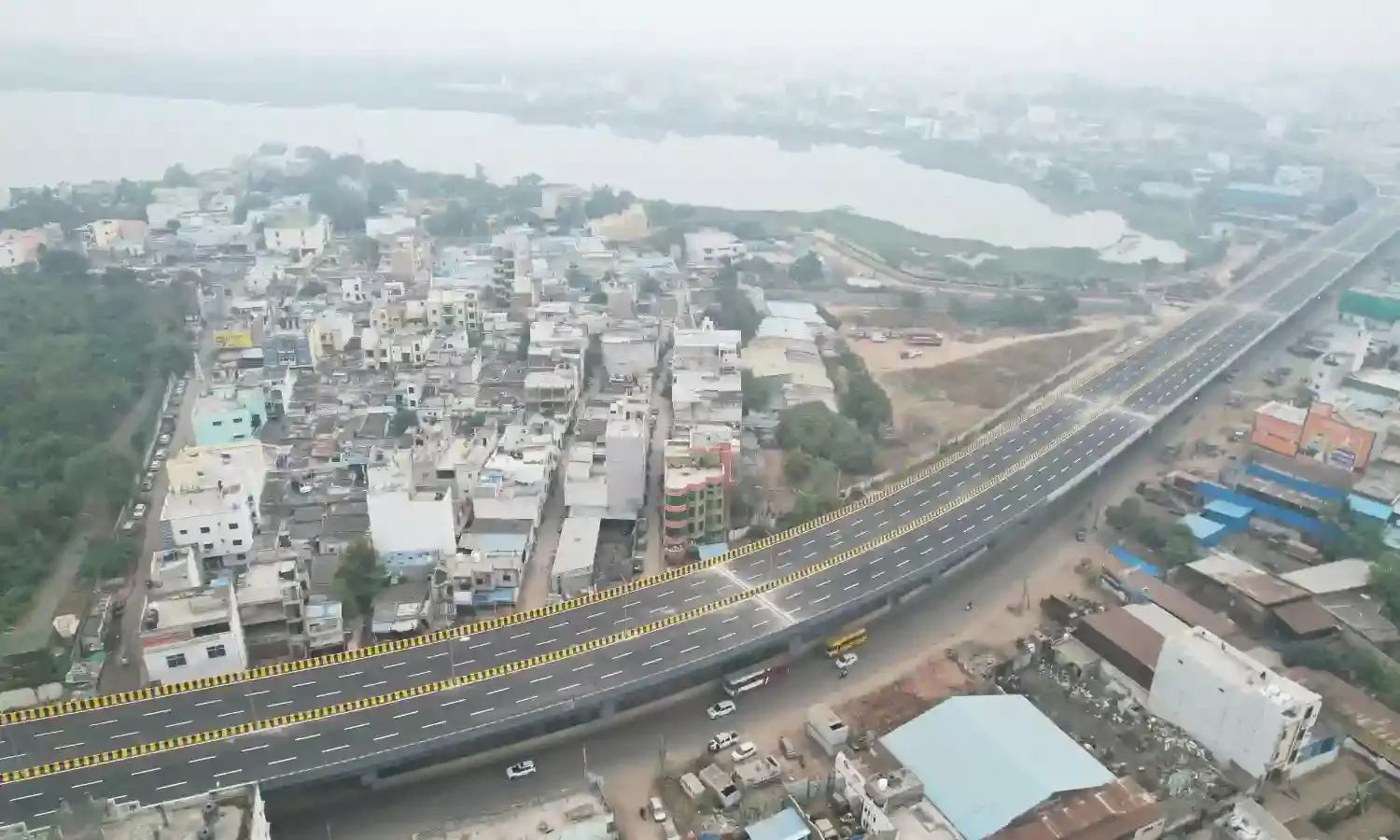 Hyderabad gets its second-longest flyover; CM Revanth dedicates it to Dr Manmohan Singh