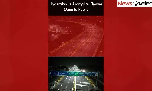 Hyderabads Aramghar Flyover open to public