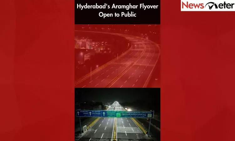Hyderabads Aramghar Flyover open to public