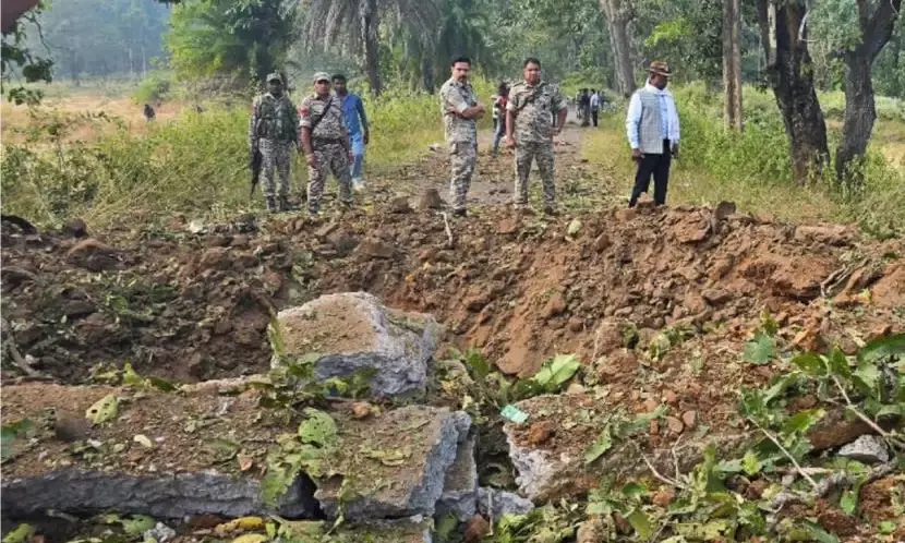 Eight jawans among 9 killed as Naxals blow up vehicle in Chhattisgarh using 70-kg IED