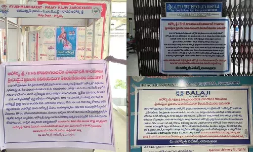 TANHA hospitals halt services under Arogyasri, EHS, and JHS over long-pending dues