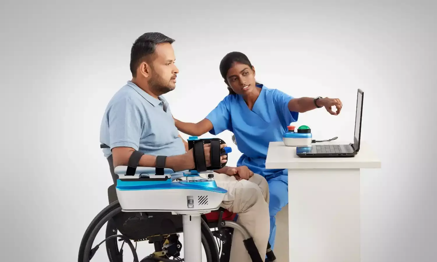 PLUTO: In a first, IIT-M, CMC Vellore develop portable robot for hand rehabilitation