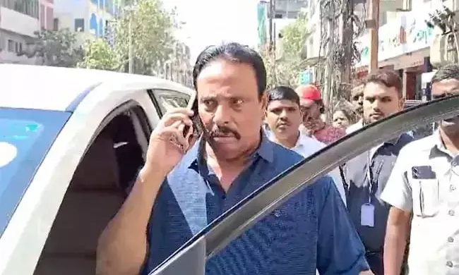 Khairtabad MLA Danam Nagender blocks demolition of illegal structures at Chintal Basti