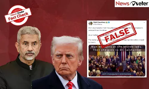 Fact Check: Jaishankar asked to leave during Donald Trump’s inauguration? No, here’s the truth