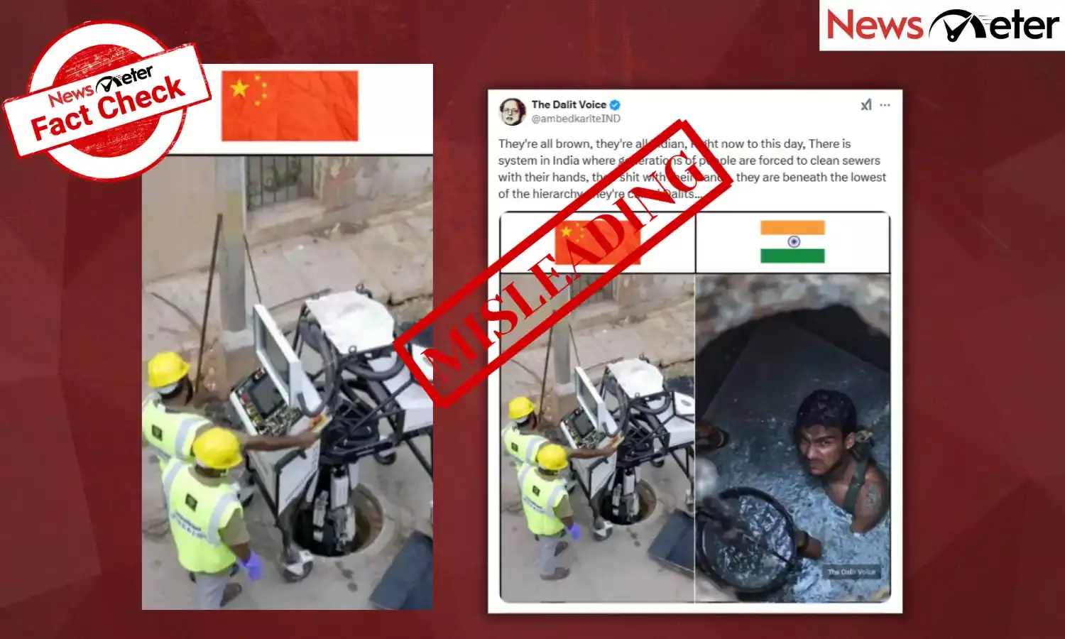 Fact Check: India’s robotic sewer cleaner mistaken for Chinese tech; viral image is from Karnataka