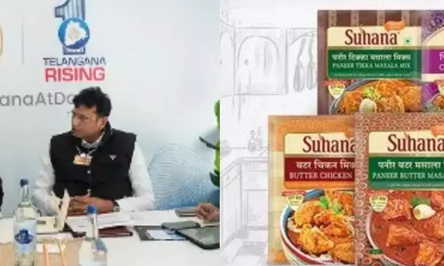 WEF 2025: Suhana Masala and Ecofactory to establish centre for spices production in Telangana