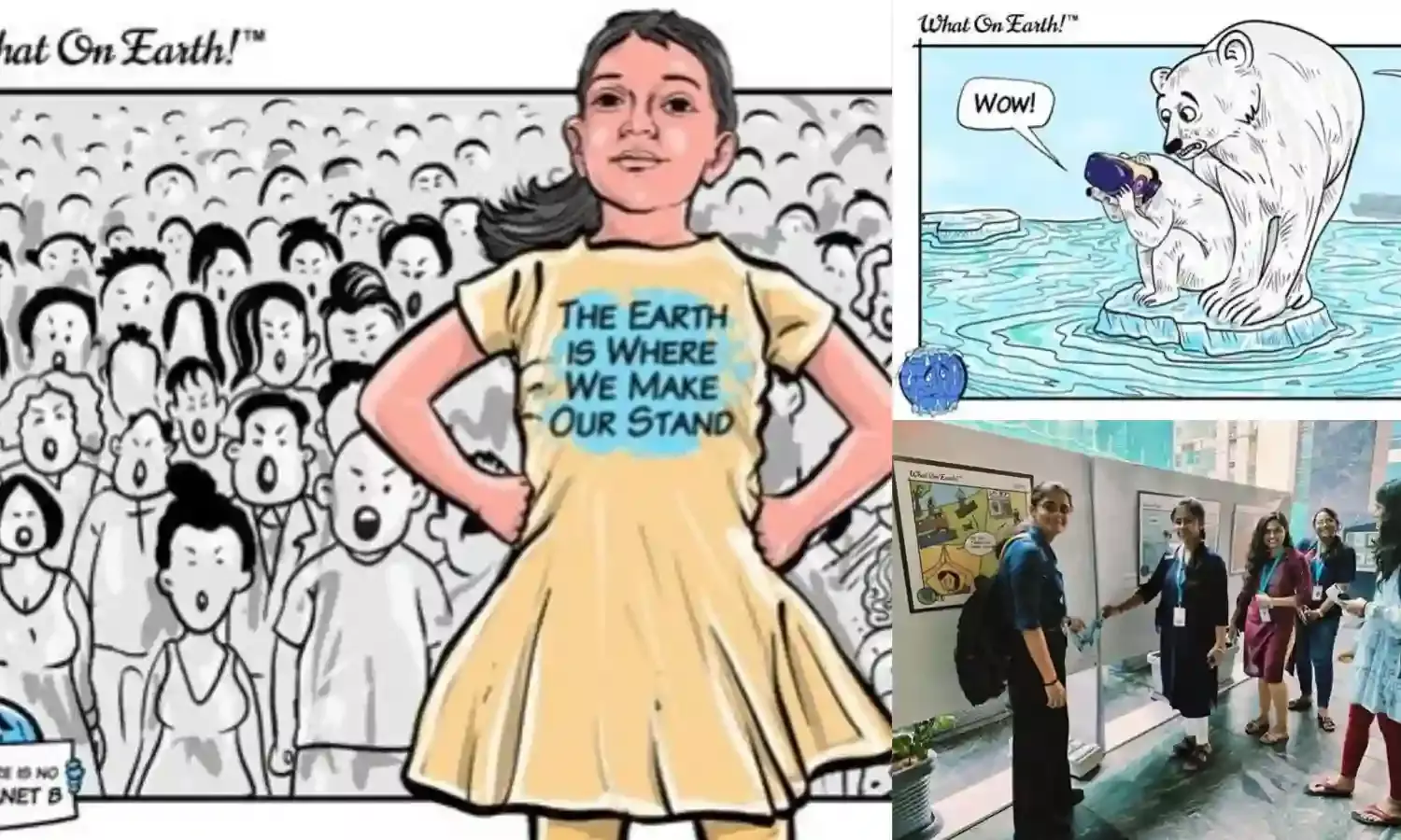 What On Earth! at HLF: Cartoons simplify complex topics about climate, energy