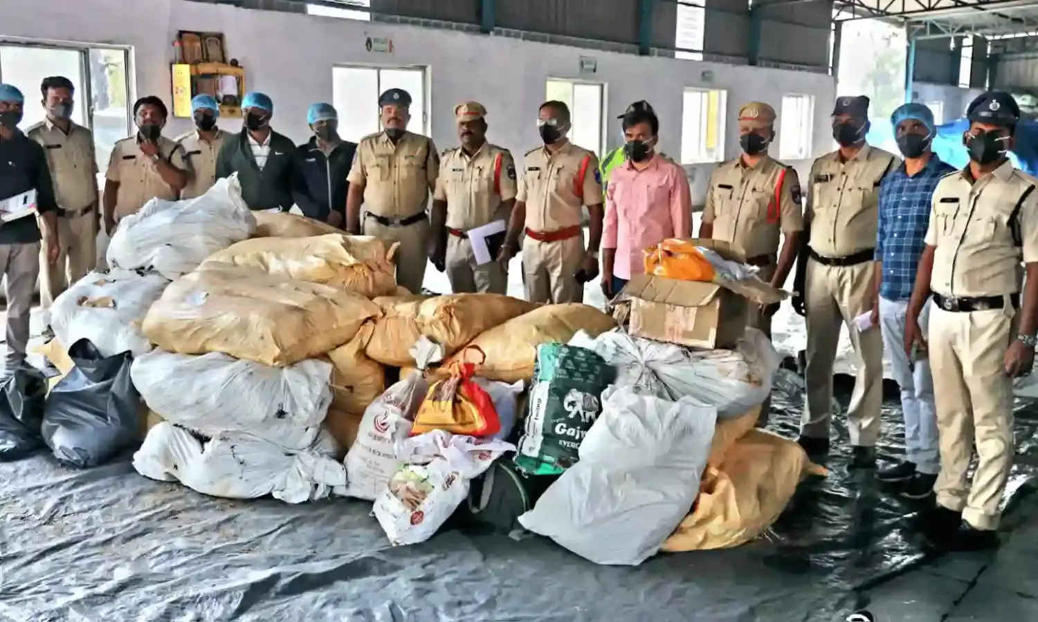 Cyberabad drug disposal team destroy 872 kg of narcotics worth Rs 2.25 crore