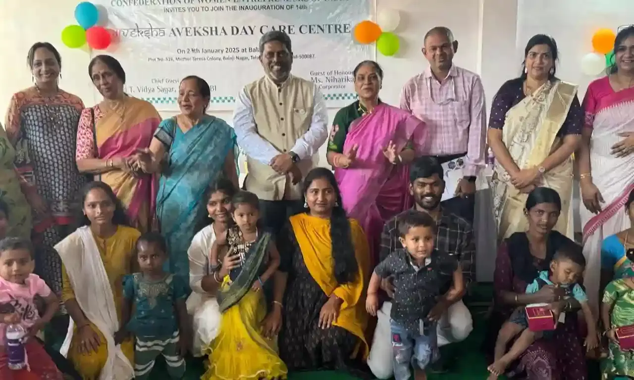How Aveksha day care centres in Hyderabad support working mothers with free childcare services