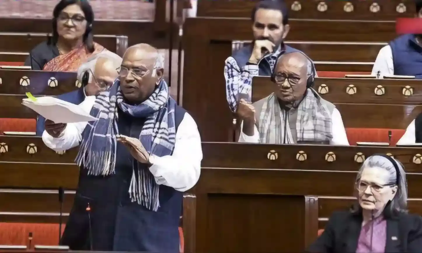 Rupee on ventilator: Kharge chides PM Modi on falling value of Indian currency