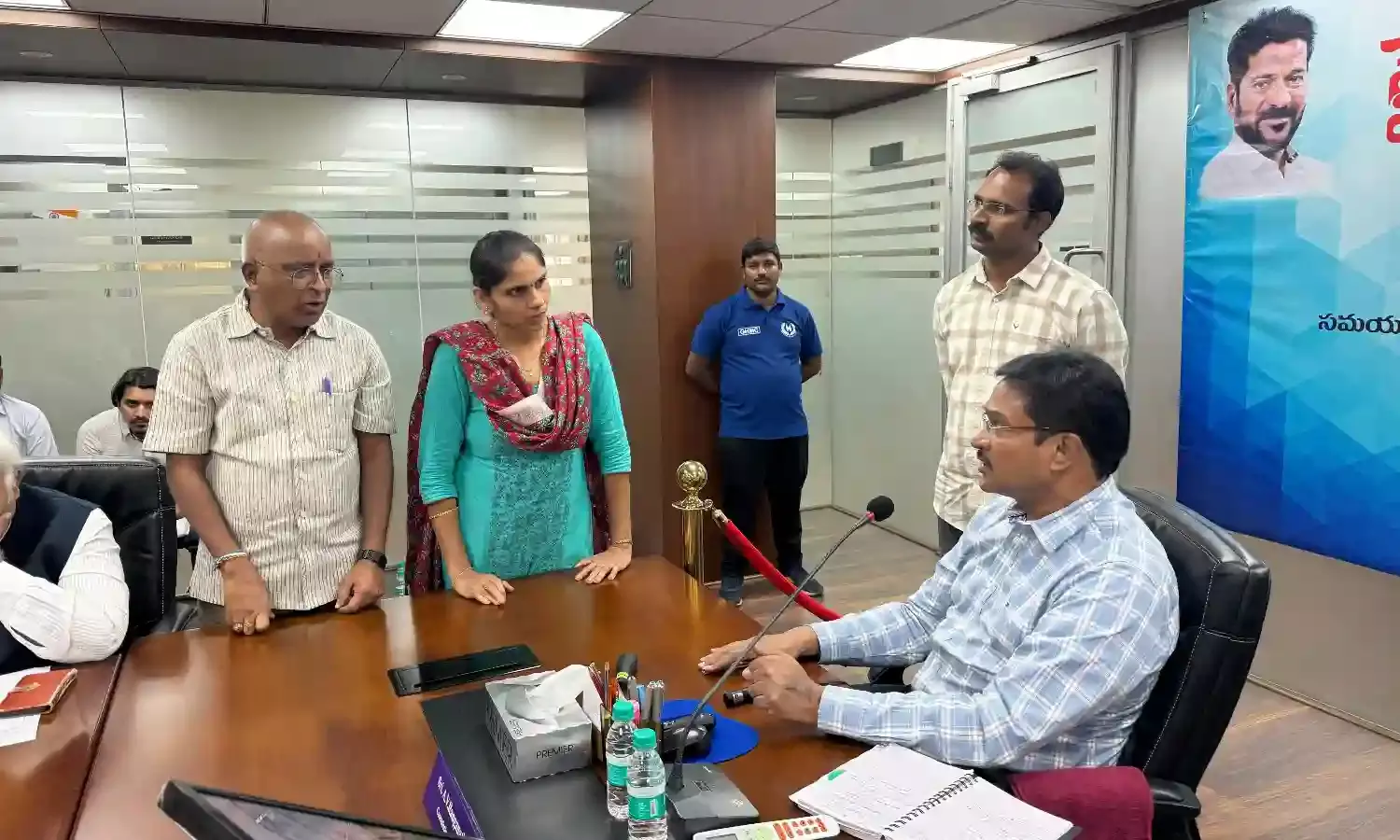 Prajavani: Ghatkesar residents accuse educationist Nalla Mallareddy of land grab, lodge complaint with HYDRAA