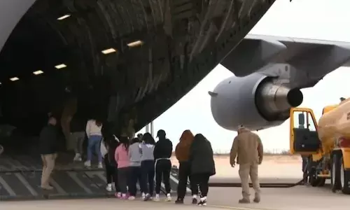 US intensifies crackdown against illegal migrants; flights carrying 205 Indian nationals depart from San Antonio