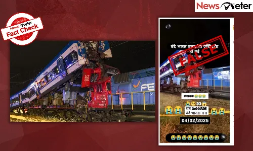 Fact Check: Vande Bharat train collision in Lucknow? No, viral video is from Chile