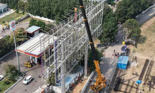 HYDRAA removes 42 illegal unipoles; UNI Ads, Prakash Arts, Lead Space under radar