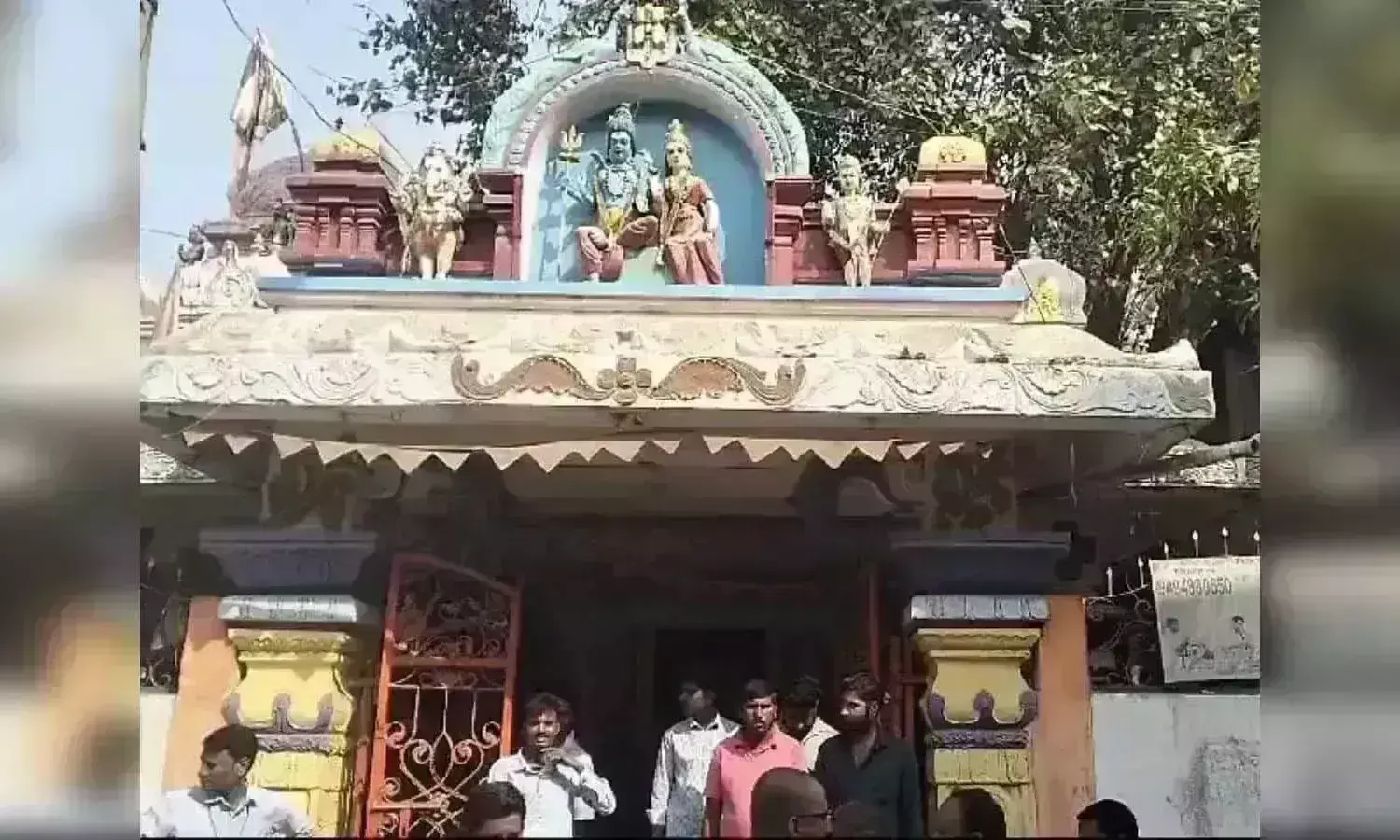 Meat found inside Hanuman temple in Old City; CCTV reveals cat carrying meat inside