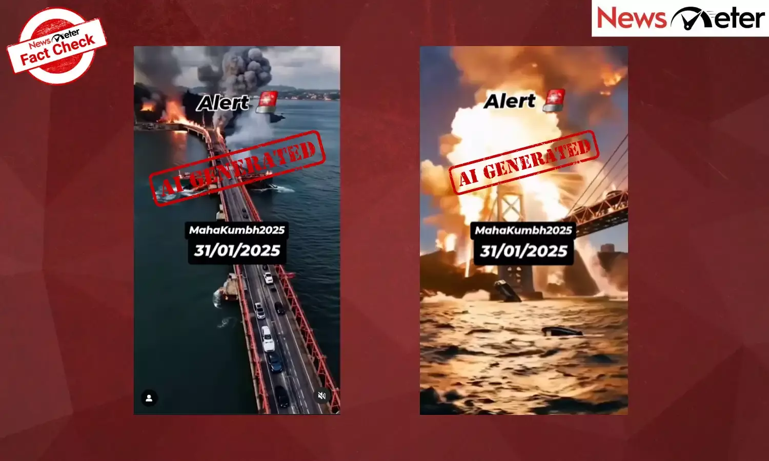 Fact Check: మహా కుంభ మేళాలో భారీ అగ్ని ప్రమాదం, కూలిన వంతెన? అసలు నిజం ఇక్కడ తెలుసుకోండి...