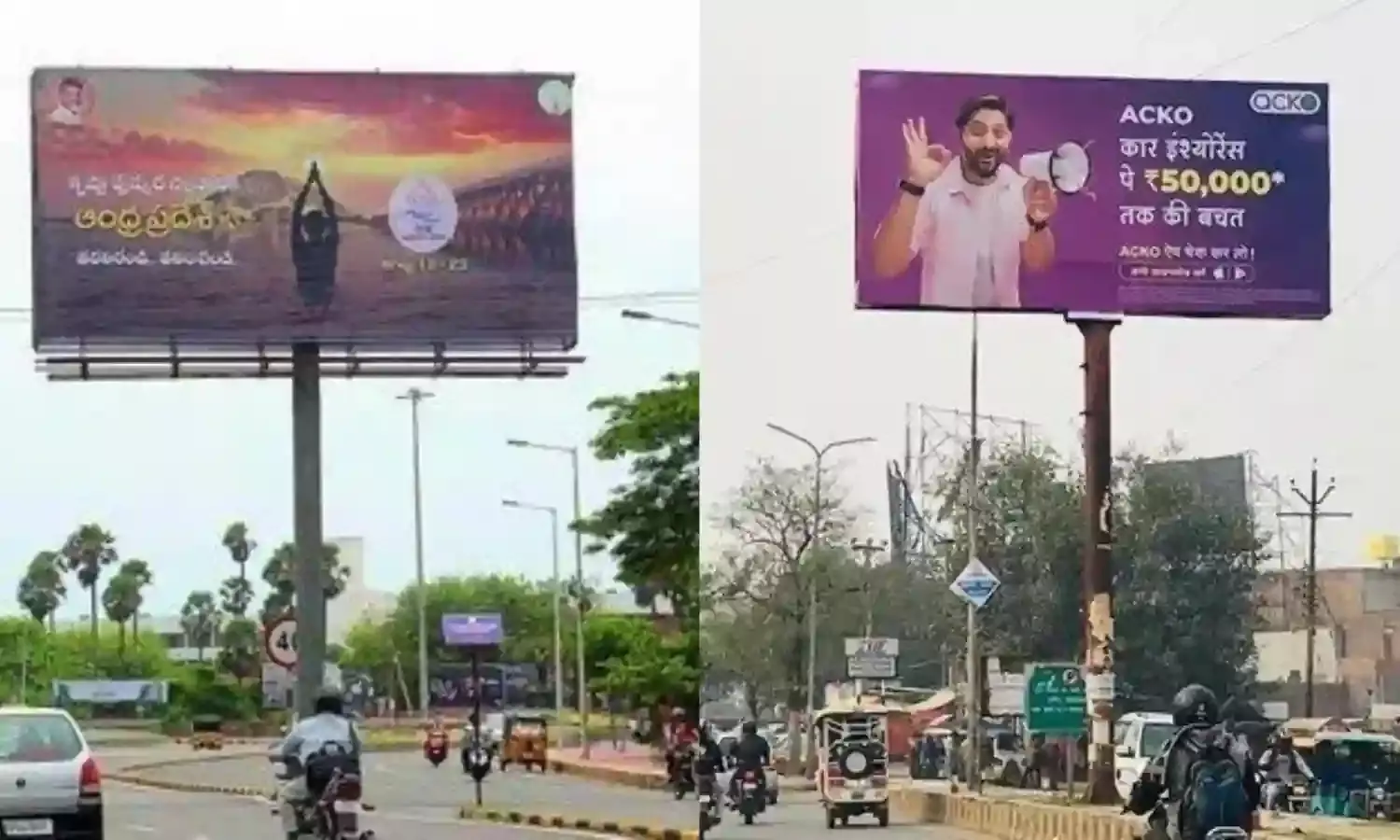 Ad scam in Hyderabad : 70% revenue from Unipoles, hoardings going untapped