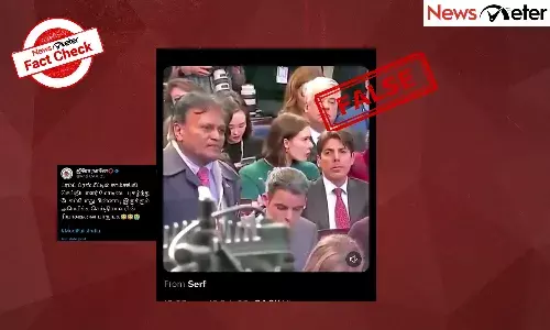 Fact Check: மோடியை புகழ்ந்த இந்தியப் பத்திரிக்கையாளர்: கேலியாக சிரித்த அமெரிக்கப் பத்திரிகையாளர், உண்மை என்ன?