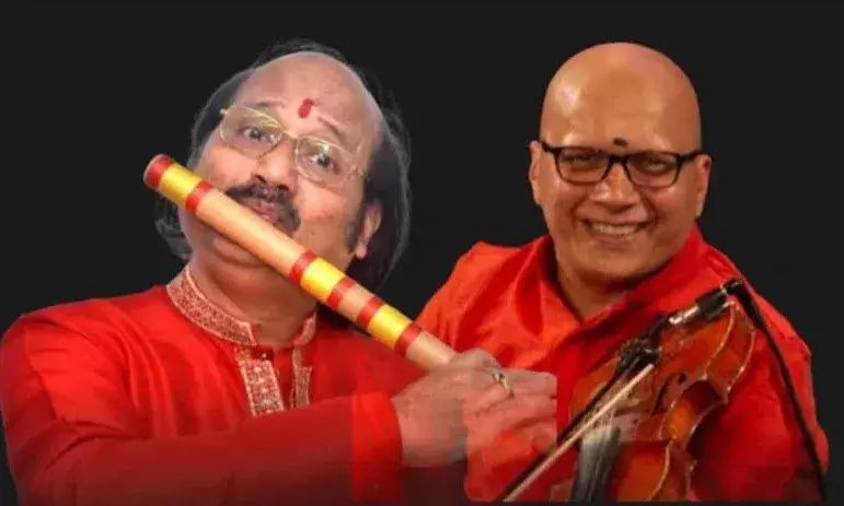 Uttar Dakshin concert on March 1: Flute-Violin jugalbandi to mesmerise Hyderabadis