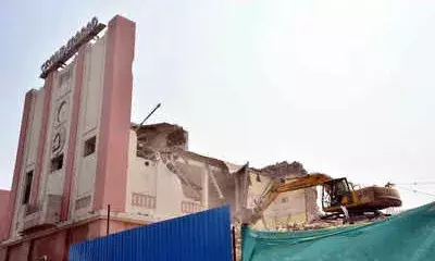 Historic pink building at Secunderabad Railway Station razed, sparking nostalgia and debate