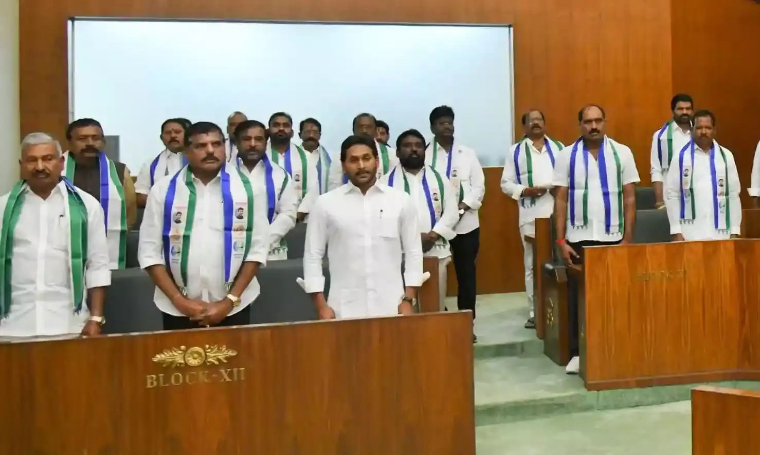 YSRCP leaders boycott AP Assembly Budget session over denial of Opposition status