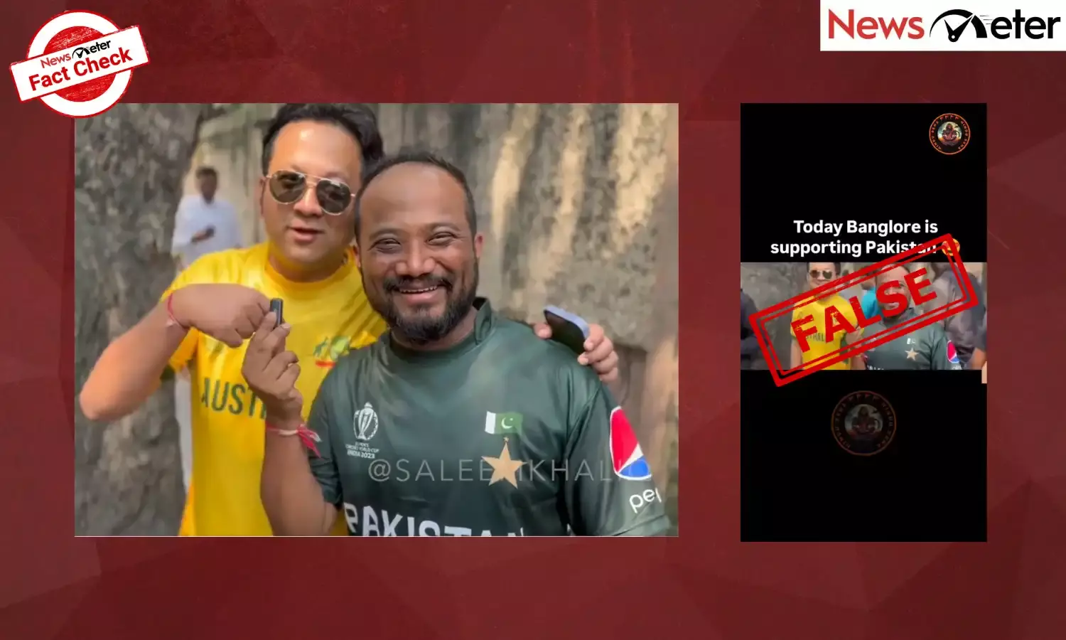 A viral video claiming to show a Bengaluru man supporting Pakistan over India during the ICC Champions Trophy 2025 has gone viral.