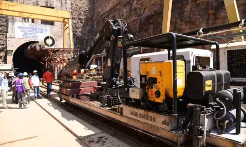 SLBC tunnel collapse: NDRF, SDRF, Rat Miners reach final point; fate of 8 trapped men hangs in balance