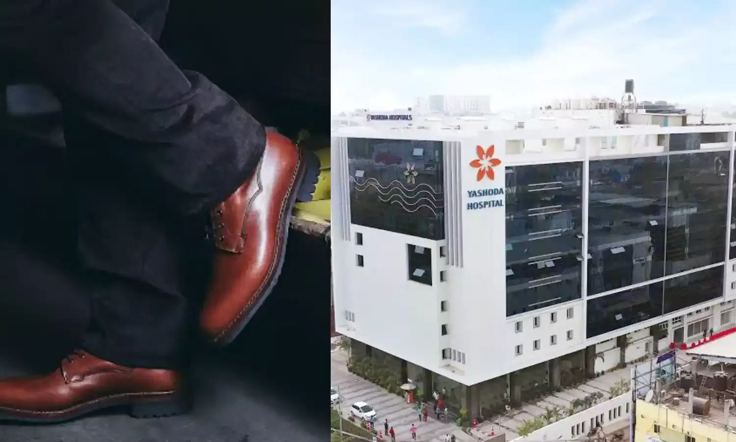 Bizarre theft of doctor’s shoes at Somajiguda Yashoda Hospital caught on CCTV