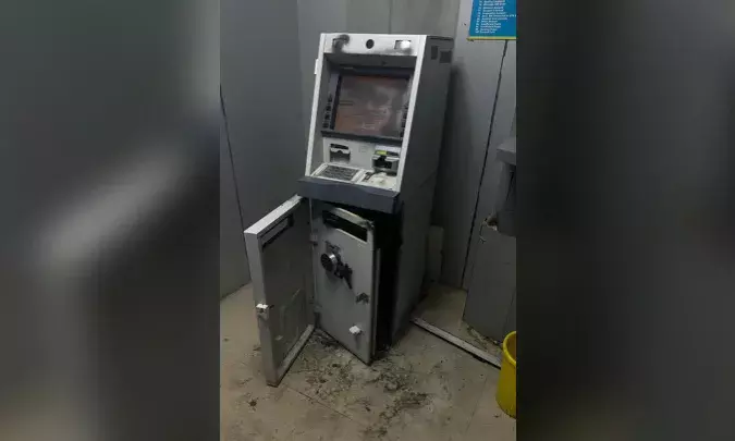 ATM heist in Maheshwaram: Thieves escape with Rs 29.69 lakh in 4 minutes