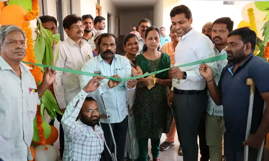 Khammam Collectorate to serve free food for visitors with disabilities at SHG canteen