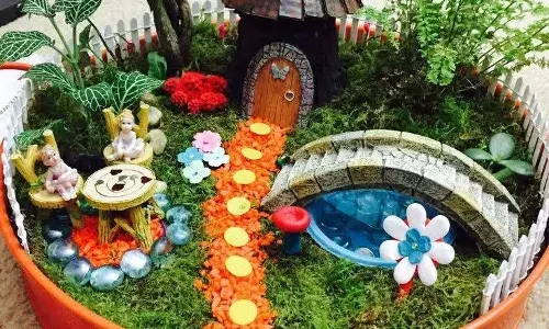 What are dish gardens? Why have they become popular?