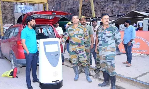 SLBC Tunnel Collapse: Robots deployed to help find seven trapped workers