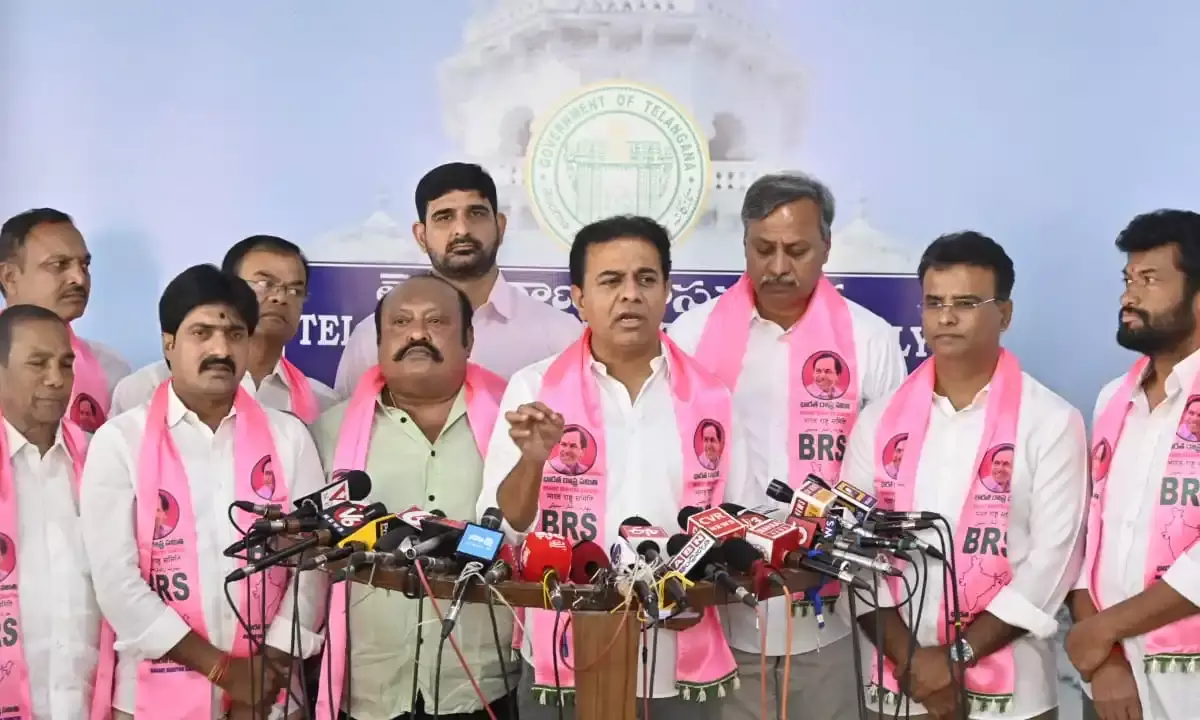 KTR slams governor’s speech in Assembly, claims Congress lying about accomplishments in State