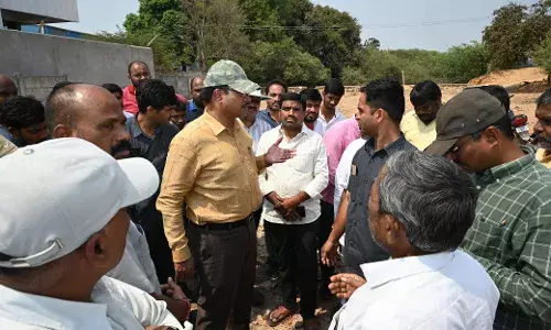 HYDRAA inspects encroached lands in Cantonment area