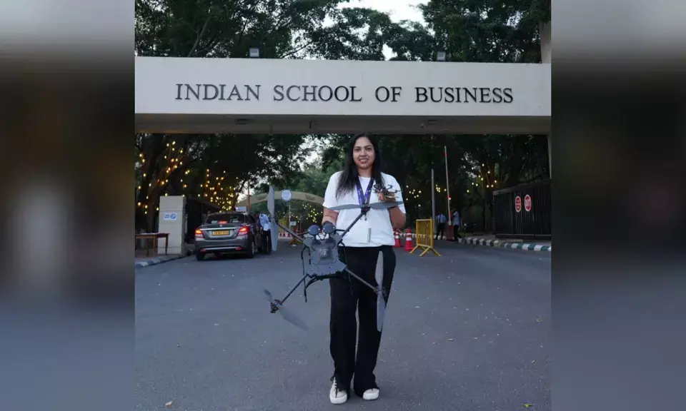 Hyderabad’s Janaki Pulaparthi placed on Forbes ‘40 Under 40’ list for AI-augmented drone analytics