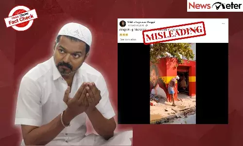 Fact Check: Tamil actor-politician Vijay’s party office demolished after controversial Iftar party? Here’s the truth