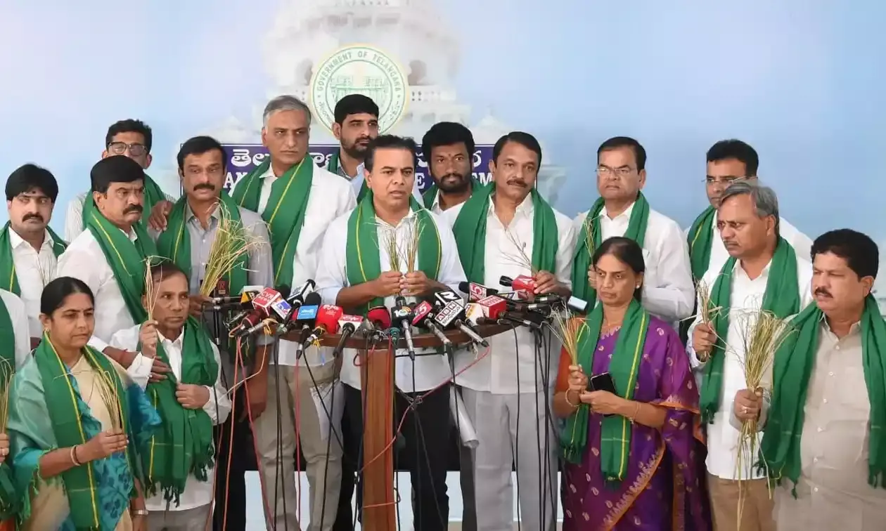 KTR claims Telangana Budget deceiving women, farmers, elderly; only wants to make Delhi rich