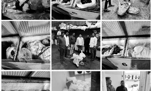 Mangalhat shop owner held for selling rotten goat, sheep organs for consumption; 12 tonnes of meat seized