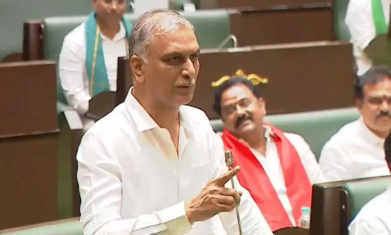 Harish Rao: Telangana seeing negative growth across sectors; Congress going back on poll promises