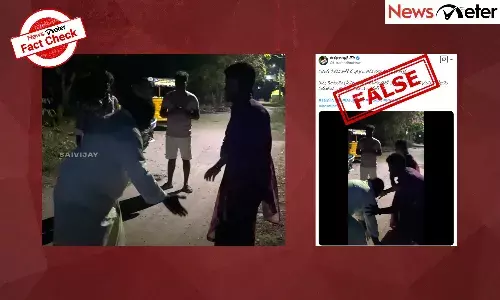 Fact Check: కన్న తండ్రి కాళ్లు పట్టుకొని ప్రాధేయపడినా వినకుండా ప్రియుడితో వెళ్లిపోతున్న కూతురు? అసలు నిజం ఇది...