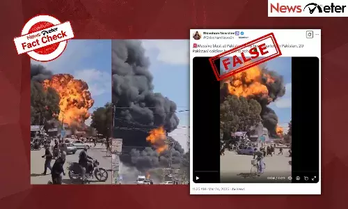 Fact Check: Explosion at Pakistanās army headquarters? No, find the truth here