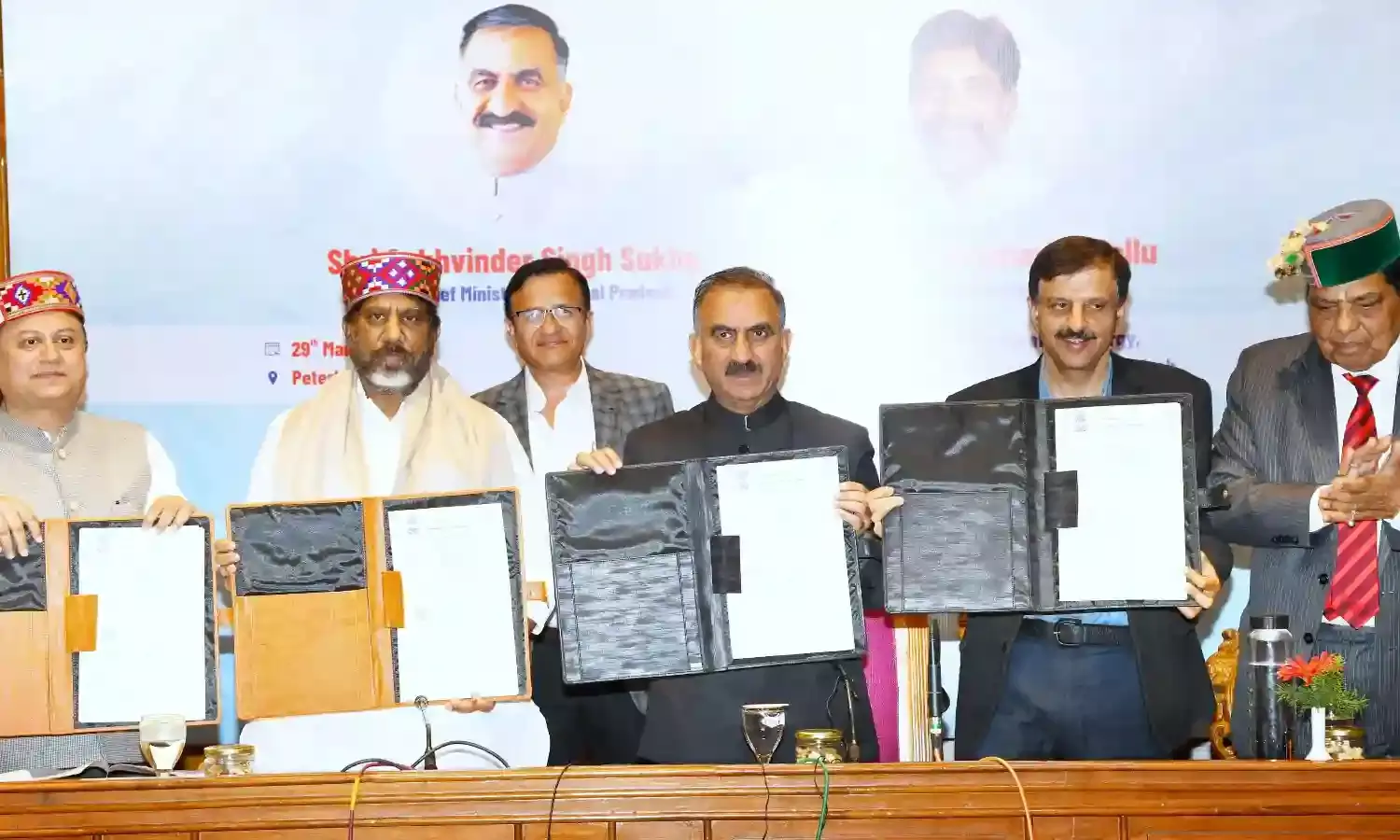 Telangana signs MoU with Himachal Pradesh for two hydropower projects