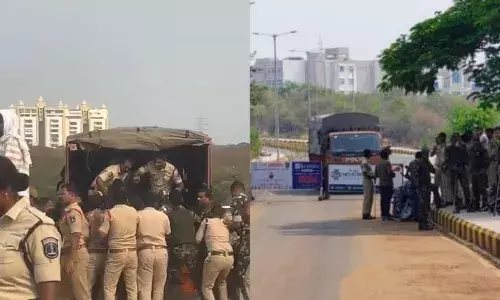 Six UoH studentsā union members detained for protesting govts infra project work at Kancha Gachibowli