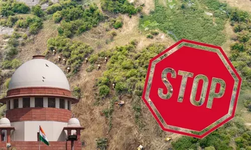 āAlarming pictureā: Supreme Court halts tree felling at Kancha Gachibowli, questions State govtās hurry