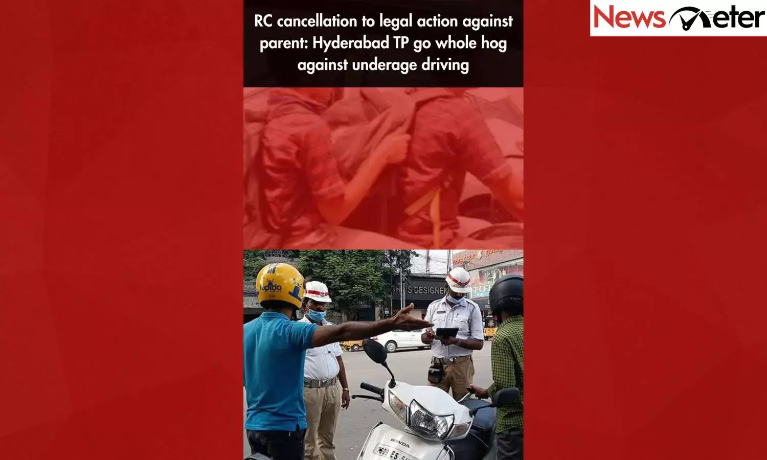 RC cancellation to legal action against parent: Hyderabad TP go whole hog against underage driving