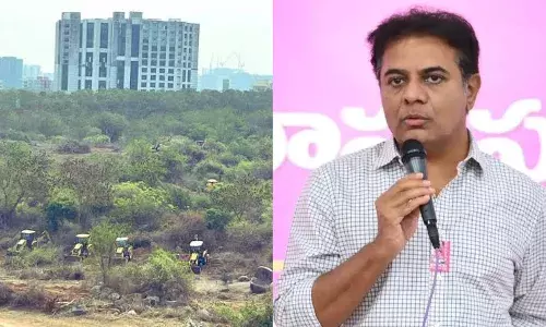 ‘Let’s permanently protect Kanche Gachibowli’: KTR writes open letter to HCU students, locals