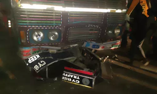 Hyderabad: Lorry runs over three traffic cops at Miyapur Metro Station; 1 dead