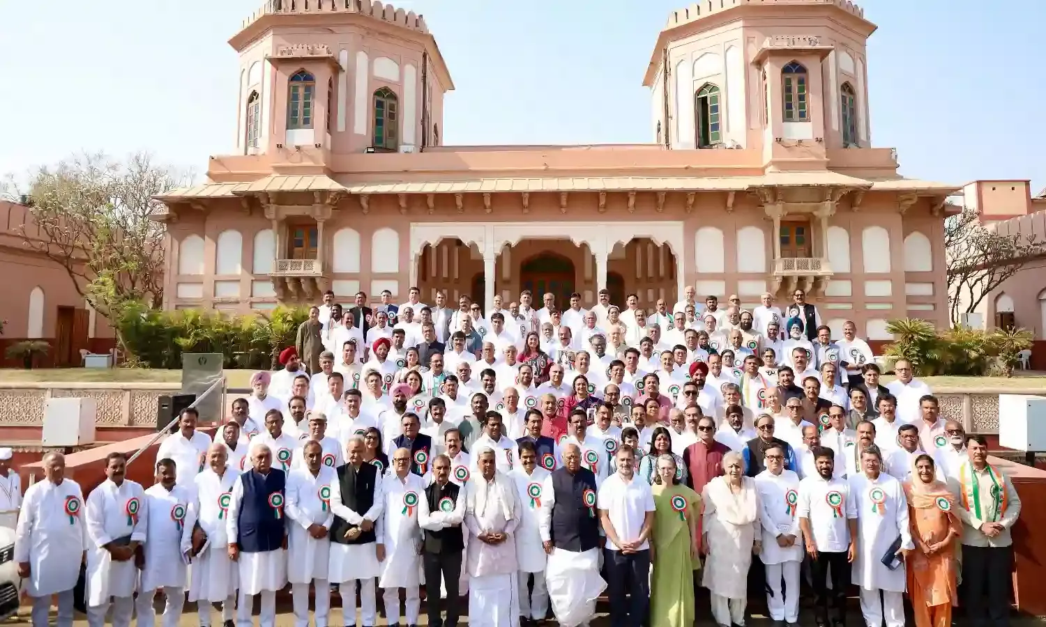 `Nyay Path: Congress hits out at Centre for weak foreign policy, price rise, MSP