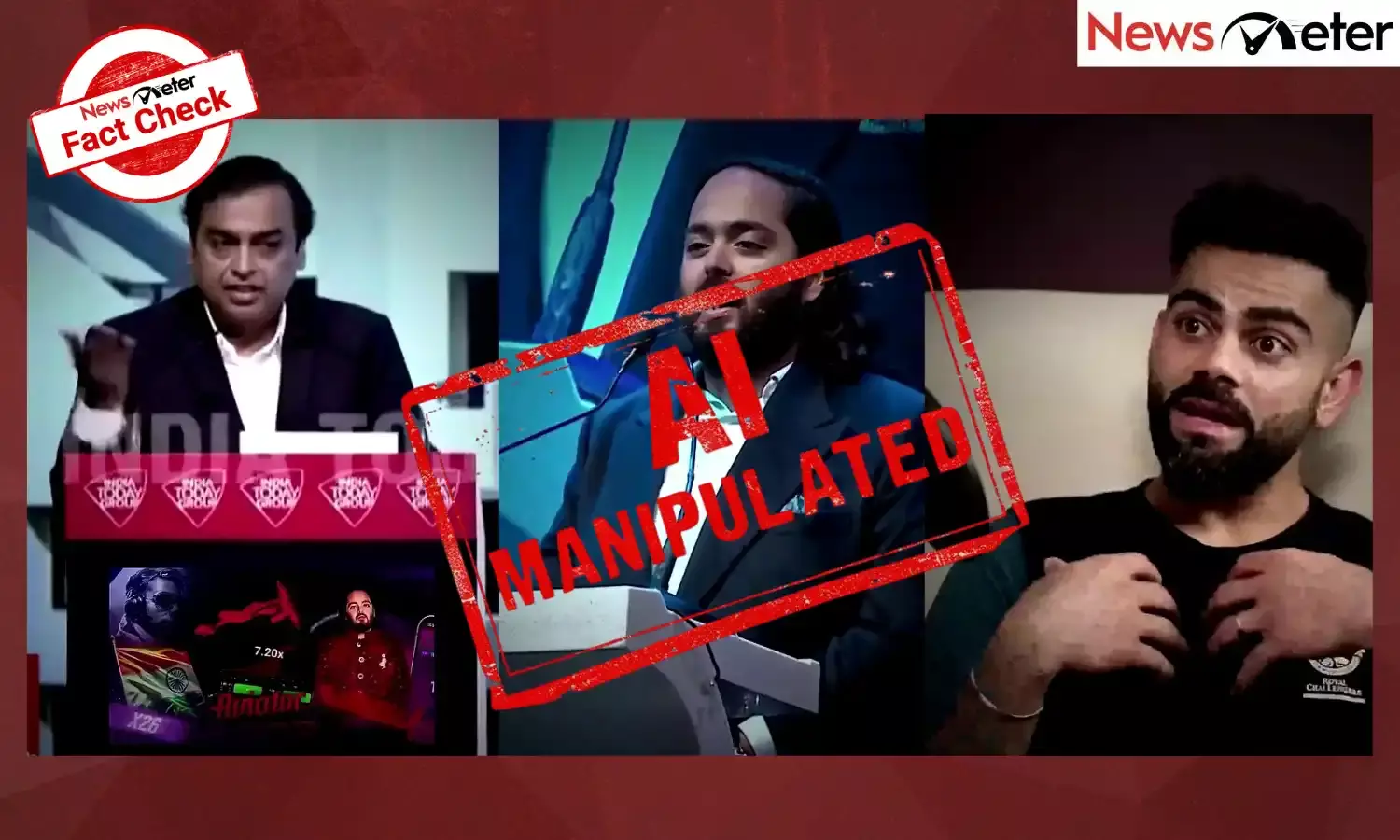 Fact Check: Virat Kohli endorses charity app ‘Aviator by Ambani’? No, video is AI-manipulated