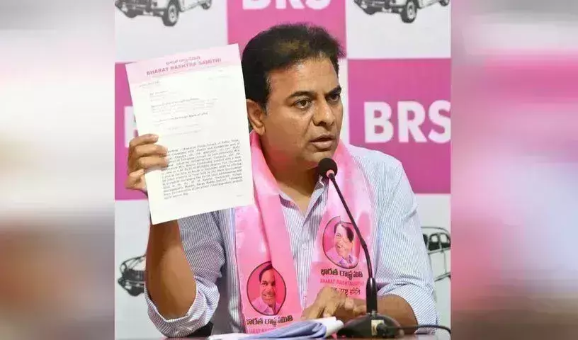 Kancha Gachibowli land row: KTR accuses CM Revanth of masterminding Rs 10,000 crore financial scam
